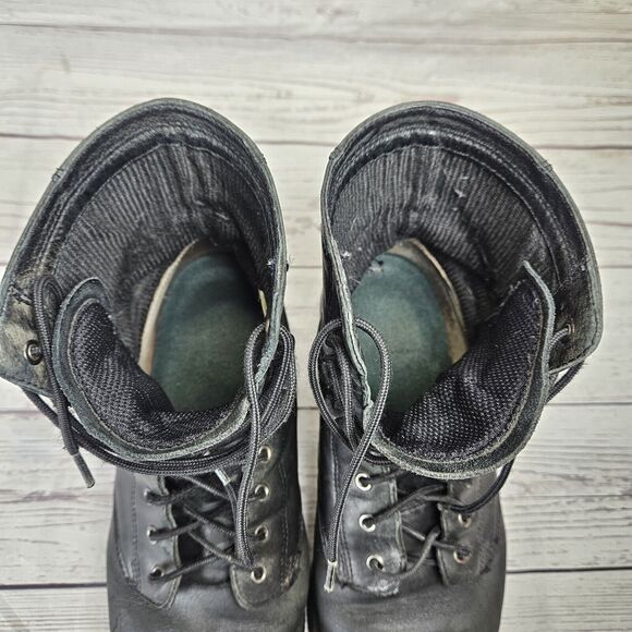 Ariat Heritage Black Leather Lace Up Boots #33501 Women's Size 8 - Picture 6 of 12